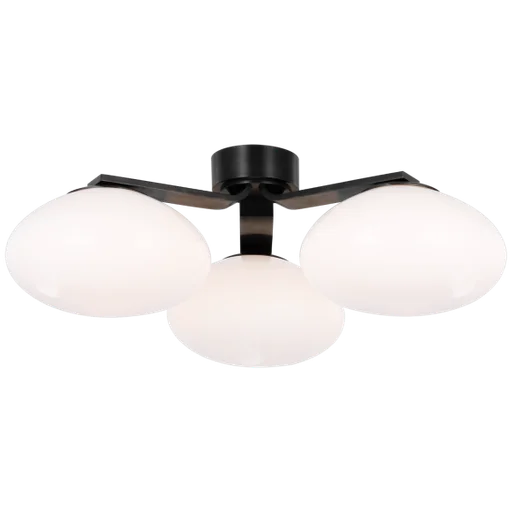Купить Накладной светильник Marisol XL Triple Flush Mount в интернет-магазине roooms.ru