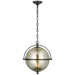 Aged Iron Antiqued Mercury Glass