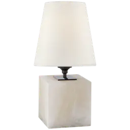 Alabaster 4" x 6" x 6" Linen