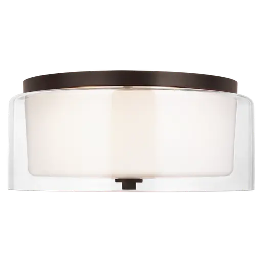 Купить Накладной светильник Elmwood Park Two Light Flush Mount в интернет-магазине roooms.ru