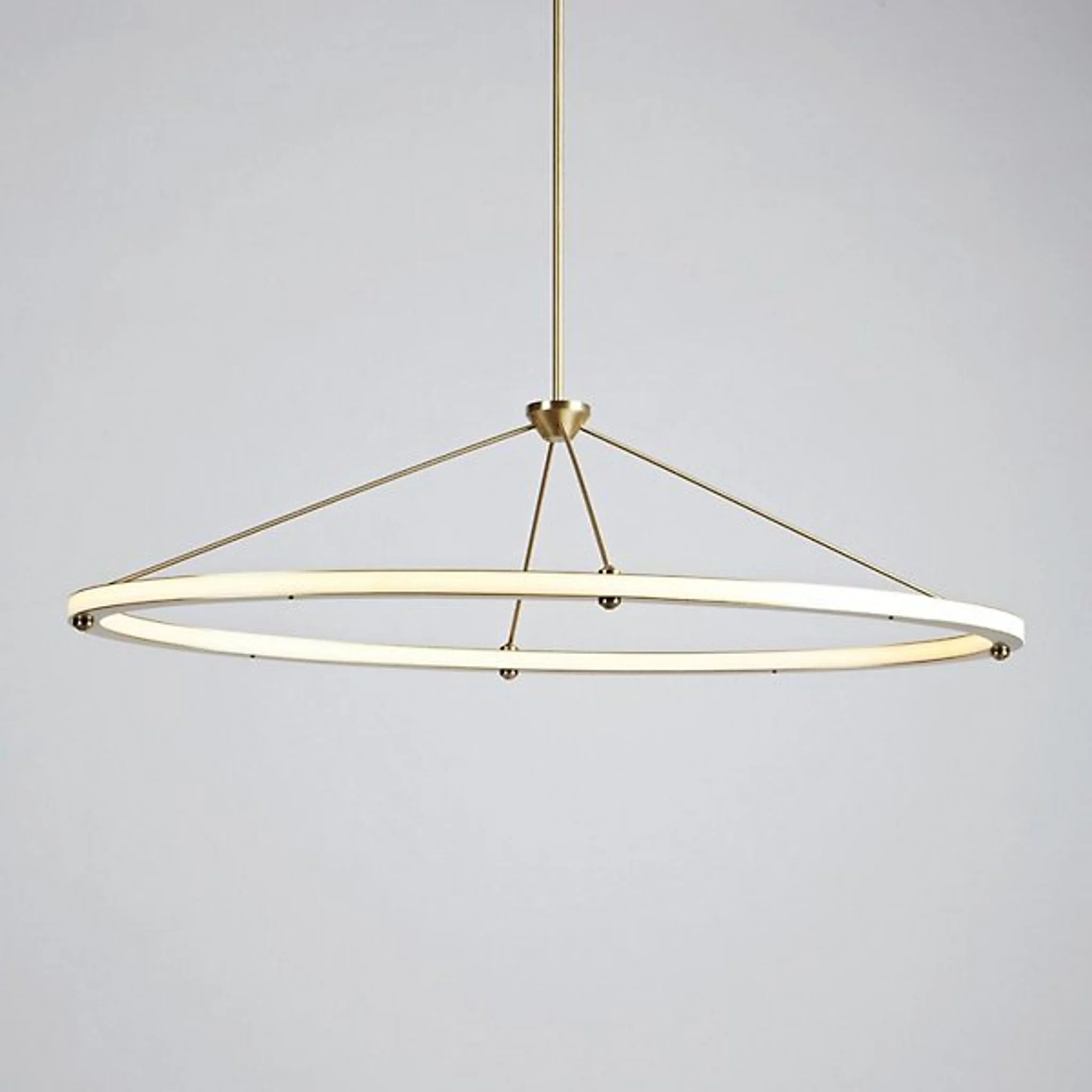 Купить Подвесной светильник Halo Oval Pendant Light в интернет-магазине roooms.ru