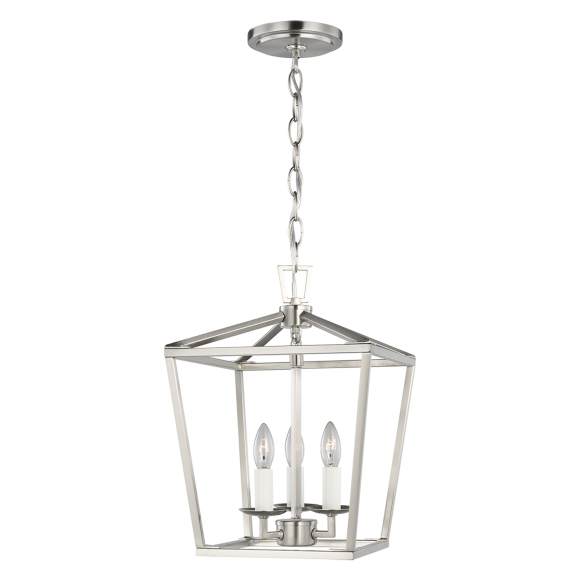 Brushed Nickel LED Bulb(s) Included