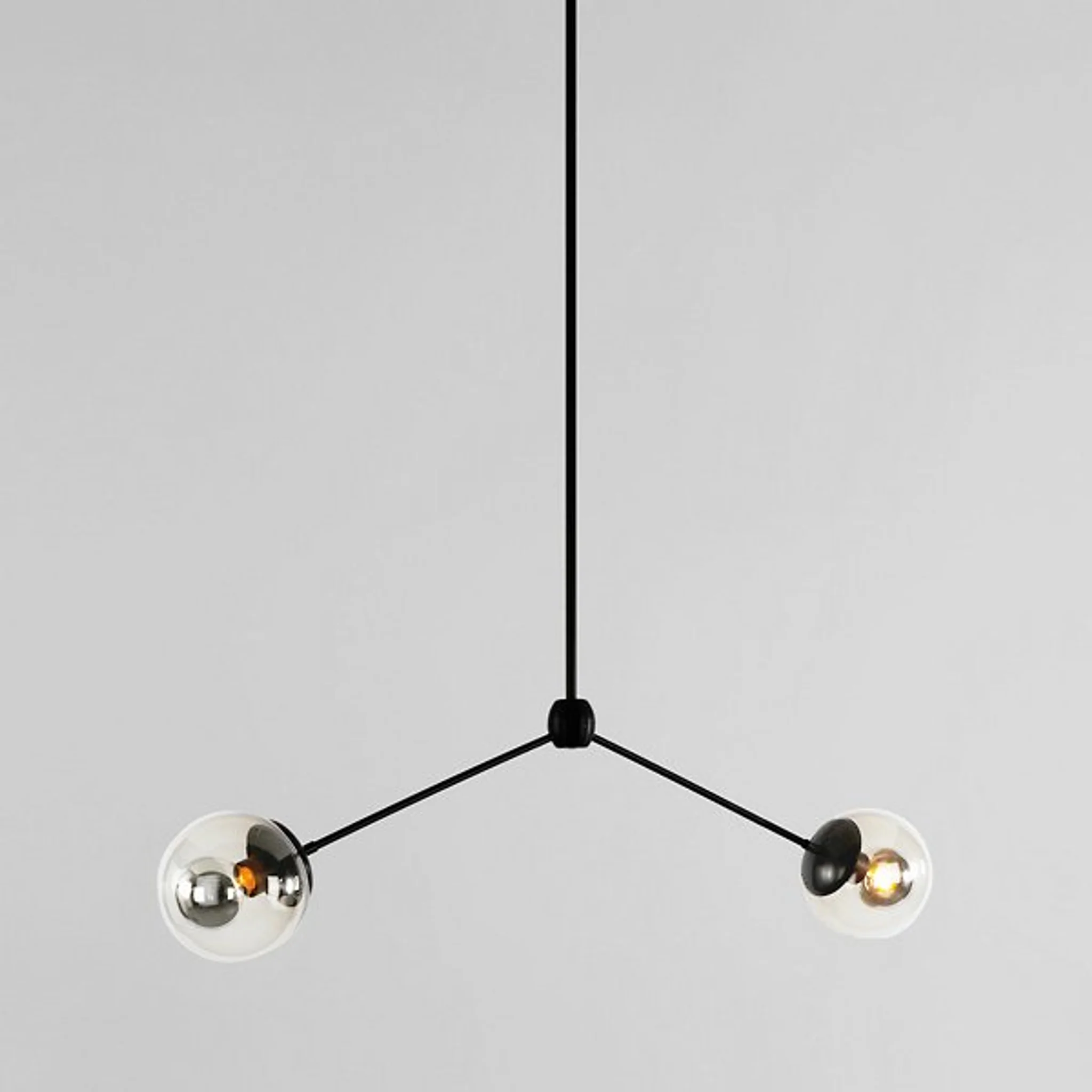 Купить Подвесной светильник Modo Pendant Light - 2 Globes в интернет-магазине roooms.ru