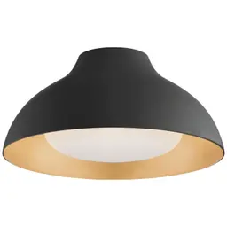 Matte Black Soft White Glass